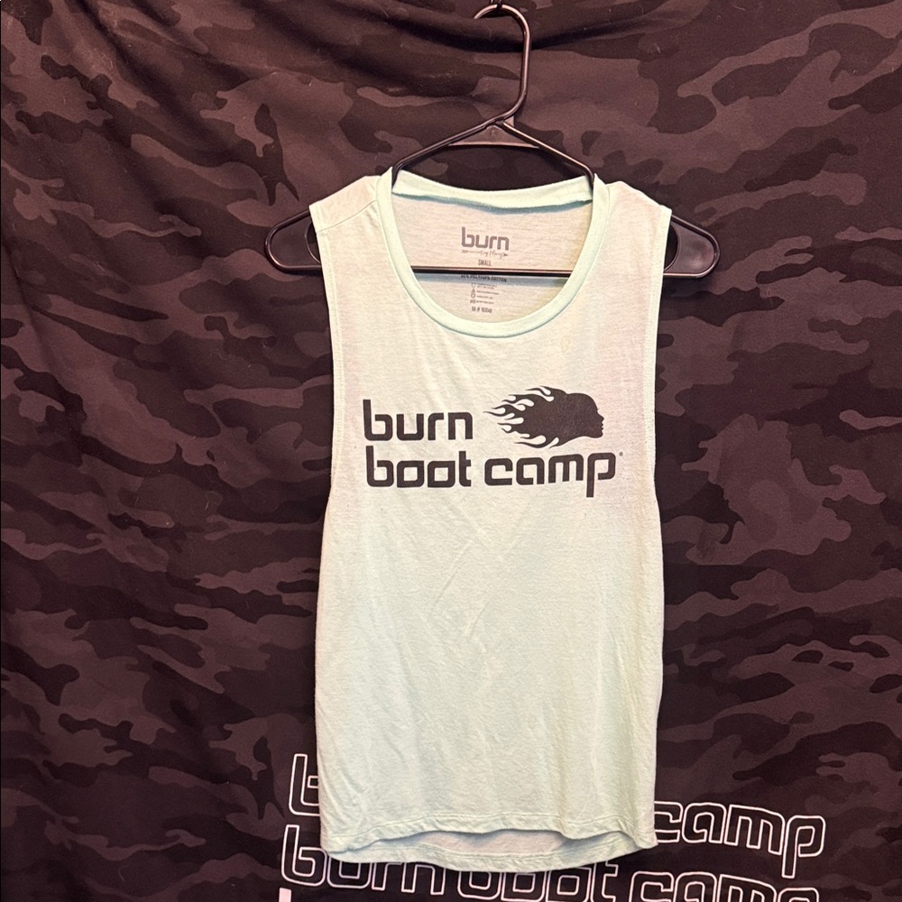 Burn Boot Camp Women's Muscle Tee - Light Mint